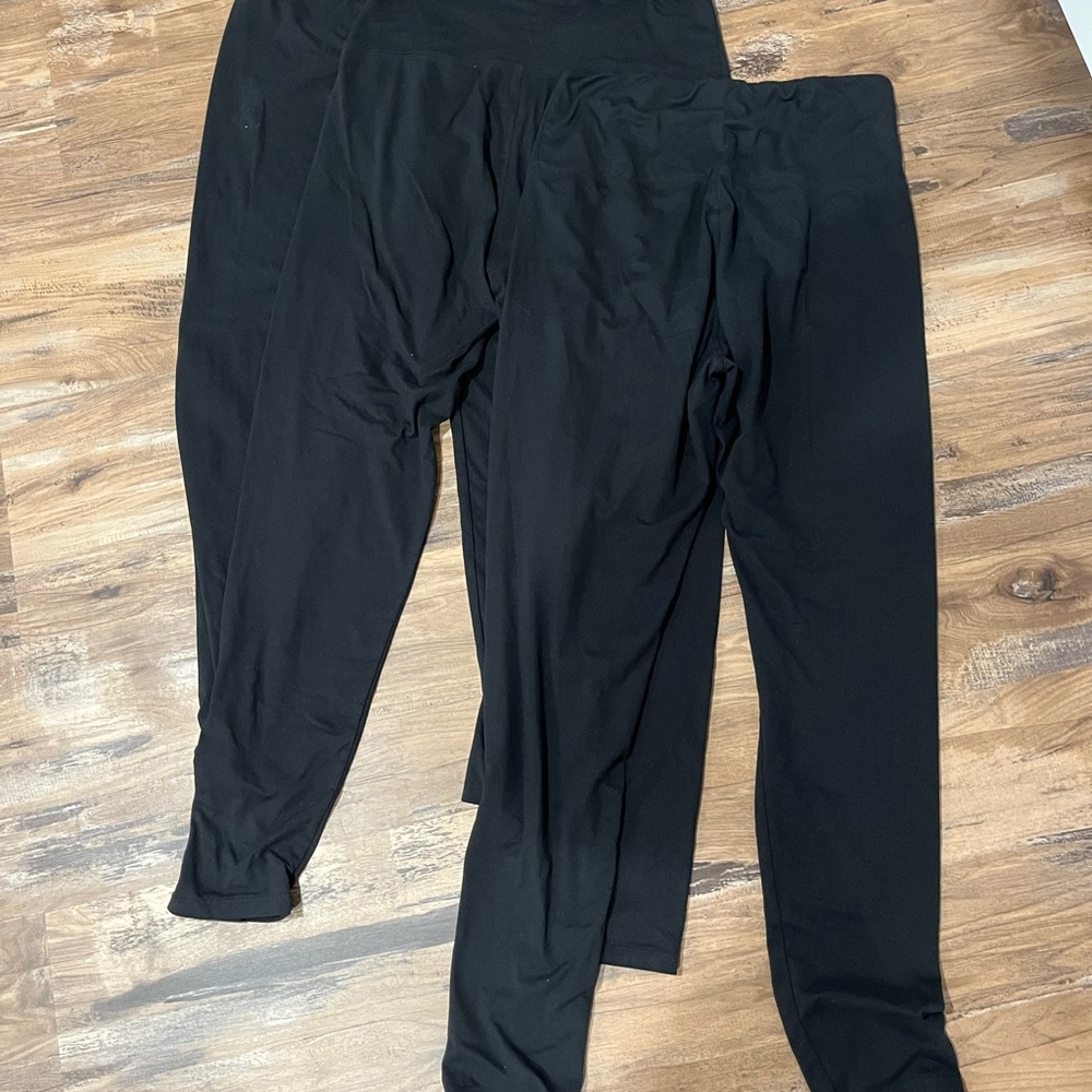 3 pack Black Leggings